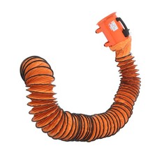 LABLT W/ 33Ft Duct Hose 8" Utility Blower Fan Industrial Portable Exhaust Fan