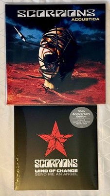 Scorpions - Acoustica 2LP 12''  + Wind of Change 30th Anniversary 10'' Vinyl NEU