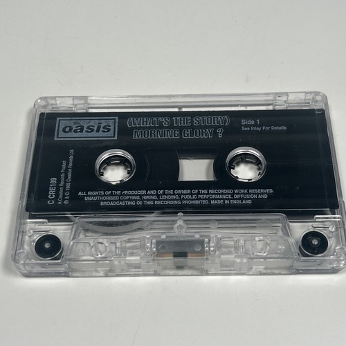 Oasis – What's The Story Morning Glory? Cassette Tape Album 1995 C CRE 189 - Picture 11 of 16