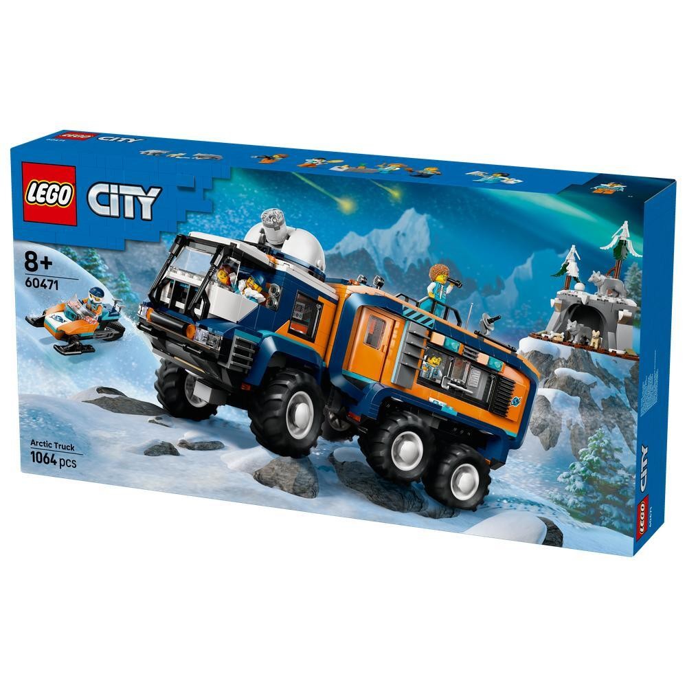 LEGO City Arctic Explorer Science Lab Truck 60471 NEW 2025