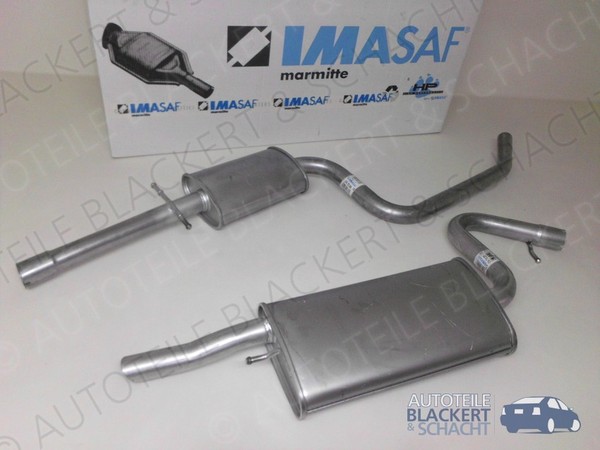 Imasaf Auspuffset Ab Kat für Chrysler Stratus Cabriolet 2.0 JX 1996-2001|MSD+ESD-image