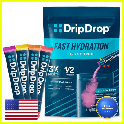 Dripdrop - - Electrolytes Powder Drink Mix -