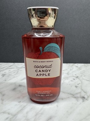 Bath&BodyWorks, Coconut CANDY APPLE Shower Gel 10 fl.oz. Free Shipping
