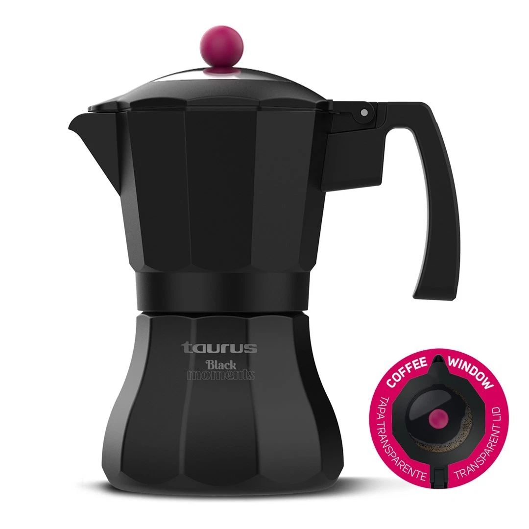 8414234840844 Taurus Black Moments 3 Mocha Pot Black Taurus