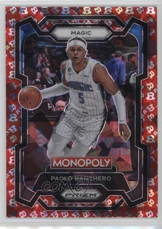 2023-24 Panini Prizm Monopoly Free Parking Prizm Paolo Banchero #64 08z4