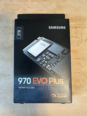 SSD:Samsung 970 EVO Plus NVMe M.2 2TB Internal Solid State Drive (MZ-V7S2T0B/AM)