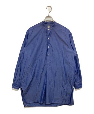 Kaptain Sunshine Pullover Band Collar Shirt Men