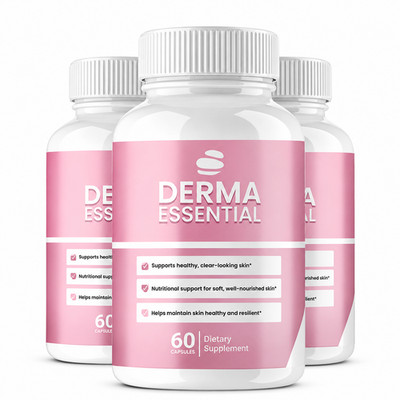 Derma Essential Capsules - DermaEssential Healthy Skin Support - 60 Caps Pack 3