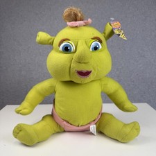 Dreamworks Nanco Shrek the Third Baby Ogre Plush Girl 12 inch 2006 Brand New