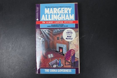 The China Governess Margery Allingham 1990 Albert Campion Mystery Avon Books PB