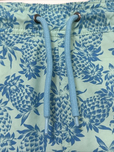 J. Costume da bagno Crew Flex uomo L costume da bagno blu ananas hawaiano tavola pantaloncini - Foto 2 di 7