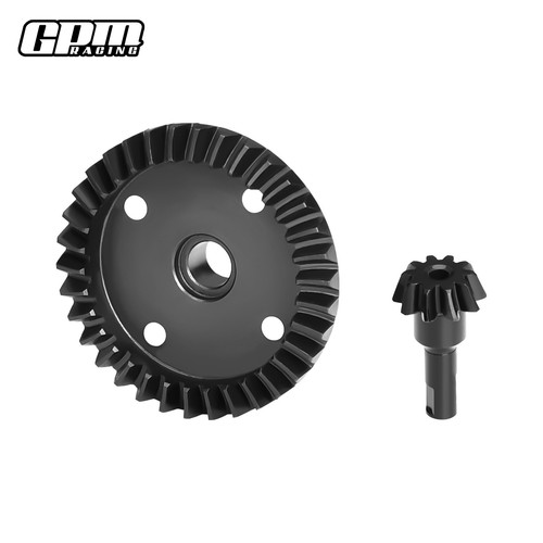 20CrMnTi Steel Main Diff Gear&Input Gear 34T/10T/1.3M Kraton V6 Notorious V6 EXB - Picture 4 of 4