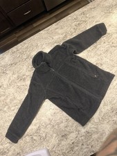 Columbia Gray Fleece Jacket XS Unisex Kids Full Zip Long Sleeve Outerwear