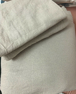 Next King Duvet Cover & Pillowcases Taupe Brushed Cotton Solid Colour