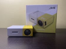 Artlii Mini LED Video Projector 1080 Pixels In Box Bundle