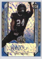 2021 Leaf Metal Draft Blue Marble /40 Israel Mukuamu #BA-IM1 Auto 05lh