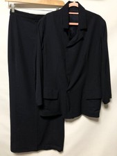 USED YOHJI YAMAMOTO Y'S NAVY BLUE SET ACCEPTABLE