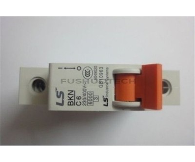 New 1Pcs Circuit Breaker BKN-1P 1P 6A Ls Plc Module pv #md