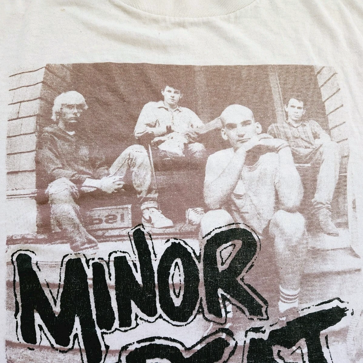 VOID Tシャツ XL MINOR THREAT FUGAZI Vintage 80s Minor Threat Punk Band T Shirt Ian MacKaye Fugazi Size
