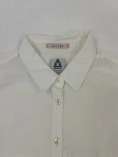 Gaastra Nautical Supplies Prima Vela Women’s Long Sleeve White Button Down Large