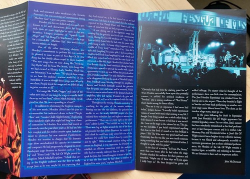 JIMI HENDRIX BLUE WILD ANGEL:JIMI HENDRIX LIVE AT THE ISLE OF WIGHT 2 CD‘s & DVD - Picture 6 of 11