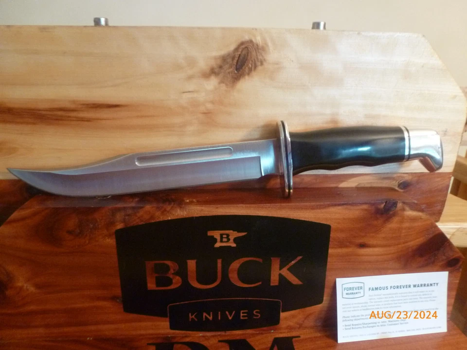 Buck 120 General 120BKS Brand New Fixed Blade Knife, Leather Sheath USA - Image 4 of 4