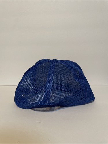 Vintage 80’s Rogers World Champion Lures Blue Snapback Trucker Hat - Picture 4 of 8