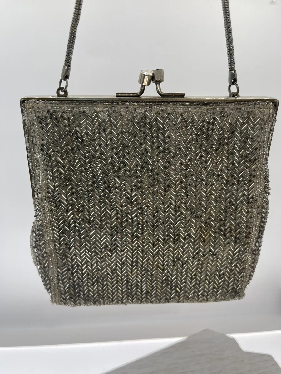 Silver formal deals purse