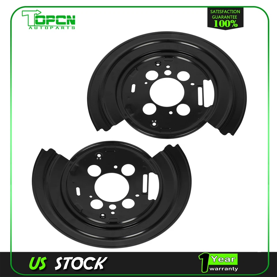 924-685 For Dodge Durango Ram 1500 Chrysler Aspen Backe Dust Shields Set Direct Foto 3 de 4