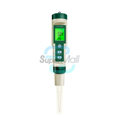 YY-1030 Food PH Meter Thermometer Electrode Soil PH Test Pen Acidity Tester