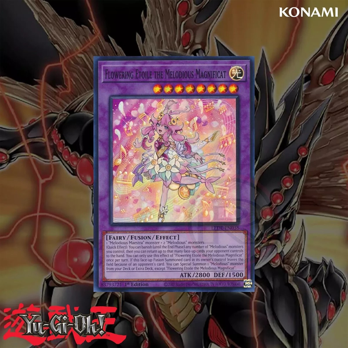 Yugioh Complete Melodious Deck! Schuberta 1st Movement + Extra Deck + Bonus  Gift | eBay