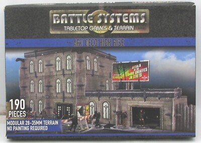 Battle Systems BSTUAE004 Art Deco High Rise (Urban Apocalypse Terrain) Building