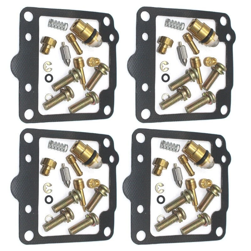 4X FOR Suzuki GS650E GS650G GS650GL GS 650 M Carburetor Repair Kit Rebuild SET Foto 2 de 3