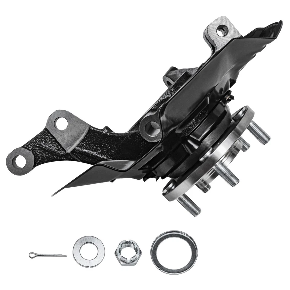 Cojinete de cubo de rueda de nudillo de dirección delantero derecho para Hyundai Sonata 2011 2012 2013 Foto 4 de 4