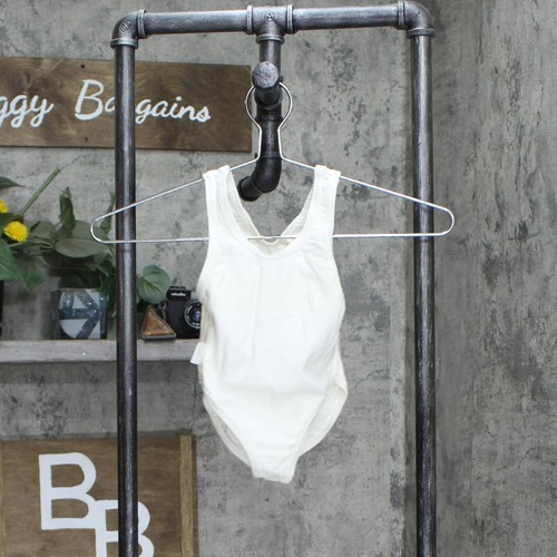 Vintage 6-Pack USA Made Infant Baby Girls Lined Romper Leotard White 12-18M - Picture 5 of 7