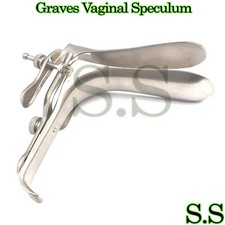 Graves Small Vaginal Speculum Ob/Gyno Surgical Instrument