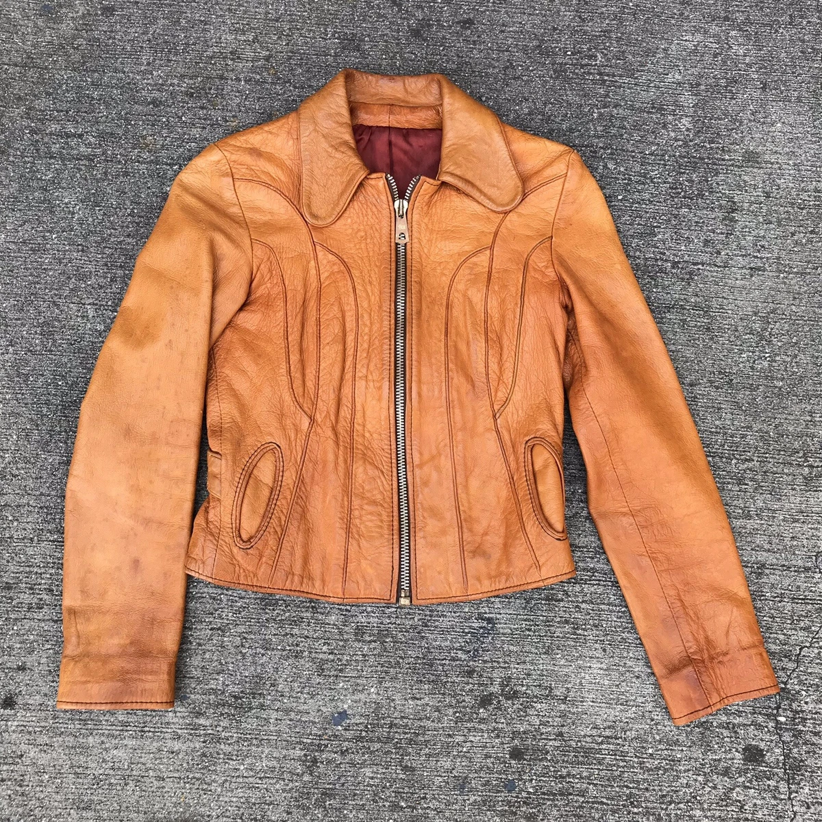 East west leather jacket sale