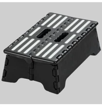 Fanwer 5 Inch Portable Folding Step Stool - Safe & Stable, Foldable Stepping Sto
