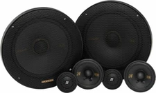Kicker 51KSS365 6.5" KS Series 3-way 4-ohm Component Speaker System
