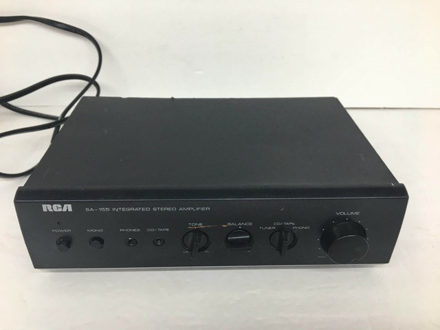 RCA SA-155 Integrated Stereo Amplifier Radio Shack | eBay