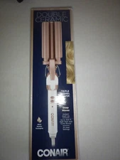 Conair Double Ceramic Triple Barrel Curl Styling Waver