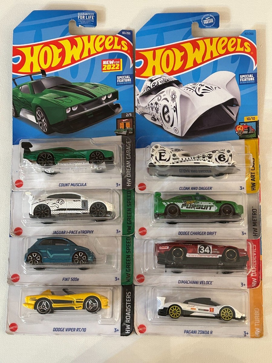 Hot Wheels HW Series Mixed Lot of 8 In Original Packaging 1