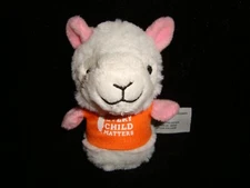 Chelsea Teddy Bear Co. Llama in Every Child Matters T-shirt Plush & Beans 4" T