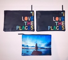 Lot 3 Qantas Airways Australia Amenity Bag Bags Kit Rachel Castle Gary Pepper