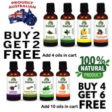 10ml Essential Oil 100% Pure & Natural Aromatherapy Therapeutic Grade Organic 