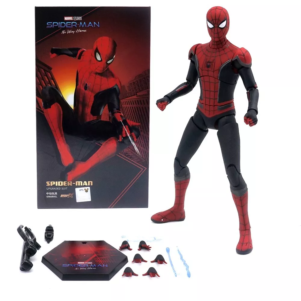 ZD Toys SpiderMan Spider-Verse PVC Action Figure Model Toy Kid Gift Boxed