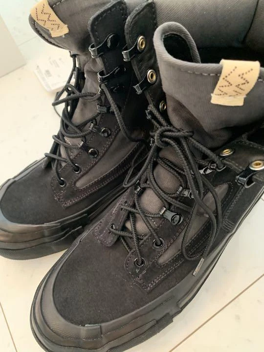 visvim boots CONTRARY DEPT TESOTA 91-FOLK leather size US9 BLACK