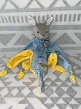 GOODNIGHT MOON BUNNY Lovey Plush Security Blanket Knotted Corners Kids Preferred