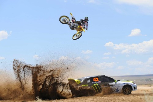 KEN BLOCK MOTOCROSS OFF ROAD BIKE Wall Art Print Poster Home Room Decoration