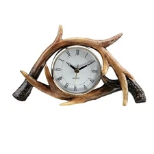 SPI Home Antler Table Clock